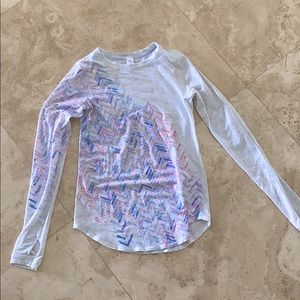 Girls Ivivva size 10 Long-Sleeve Shirt